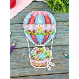 Cross stitch kit "Sky Bouquet" SR-1155