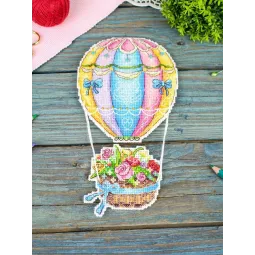 Cross stitch kit "Sky Bouquet" 20x11 cm SR-1155