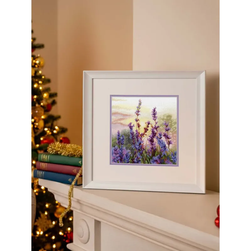 Cross stitch kit "Blooming lavender" SNV-996