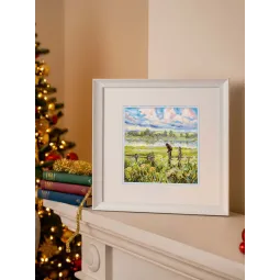 Набор для вышивания крестом "Летняя пастораль" 22x20 см SNV-971