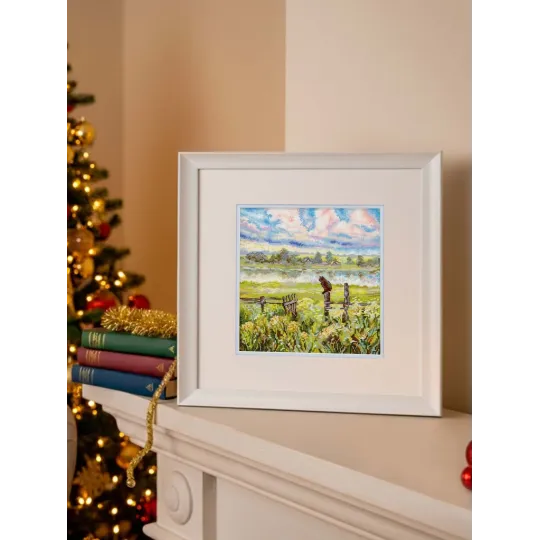 Cross stitch kit "Summer pastoral" 22x20 cm SNV-971