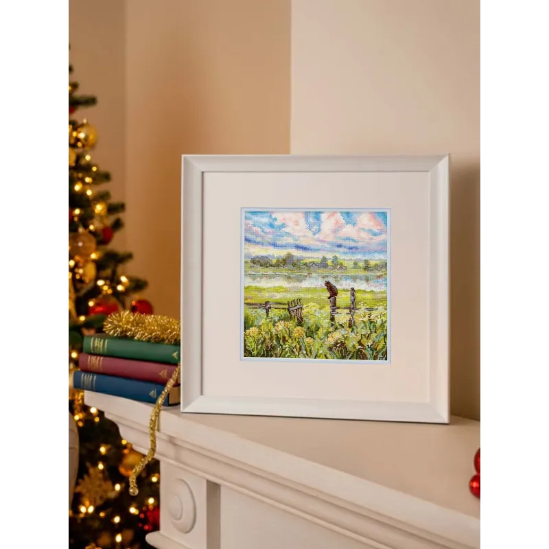 Cross stitch kit "Summer pastoral" SNV-971