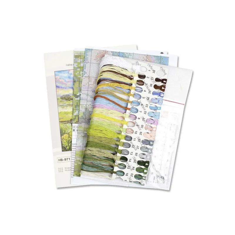 Cross stitch kit "Summer pastoral" SNV-971