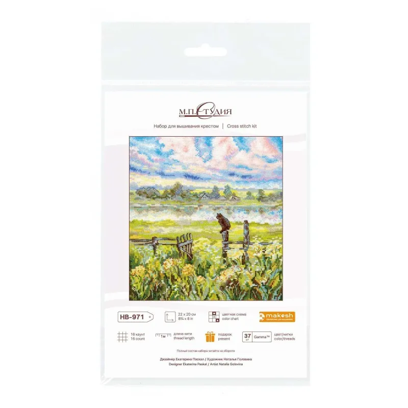 Cross stitch kit "Summer pastoral" SNV-971