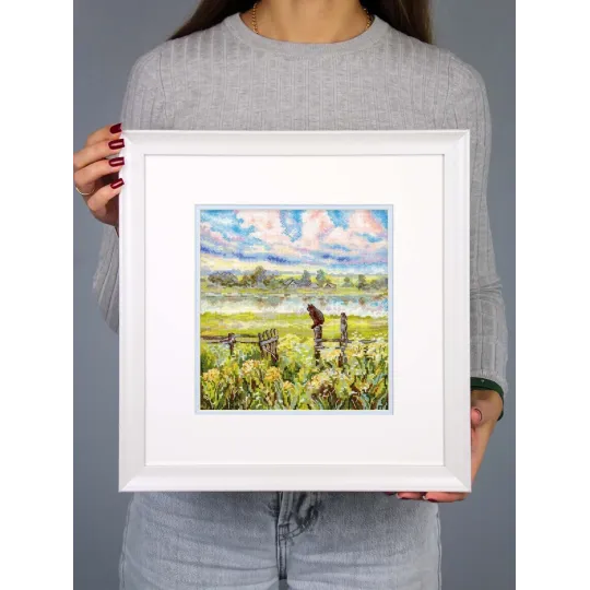Cross stitch kit "Summer pastoral" SNV-971