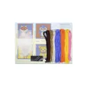 Cross stitch kit "Cute animals. Set of 4." 10.6x10.6 cm SN-002