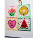 Cross stitch kit "Fun Sweets. Set of 4." SN-001
