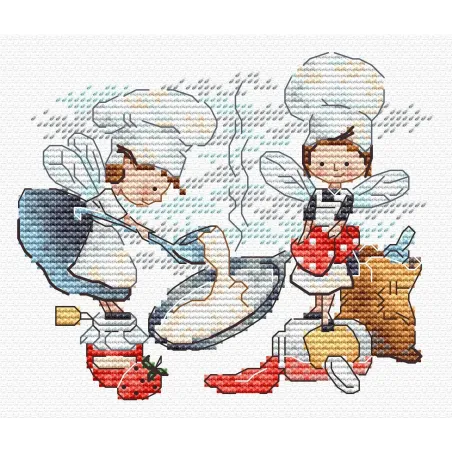 Cross stitch kit "The first pancake" SM-984