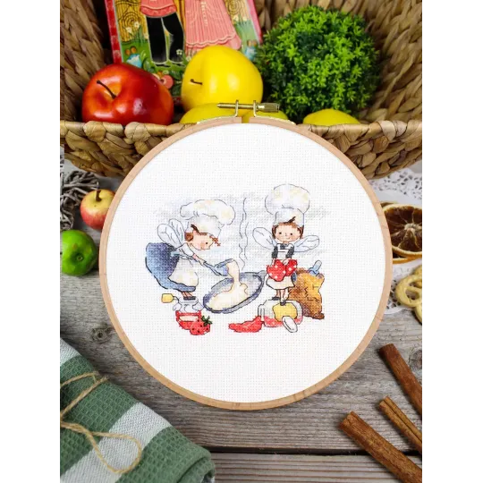 Cross stitch kit "The first pancake" SM-984