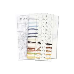 Kreuzstich-Set "Magie in der Küche" 10x11 cm SM-983