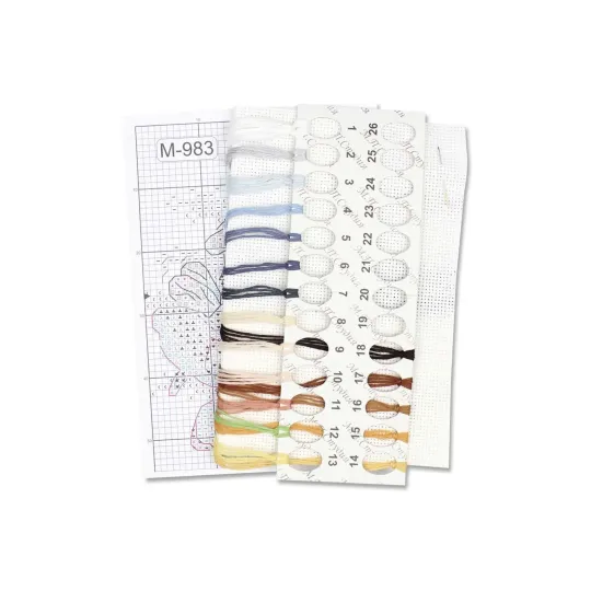 Cross stitch kit "Magic in the kitchen" 10x11 cm SM-983