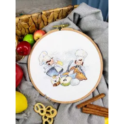 Cross stitch kit "Skilled chefs" SM-982