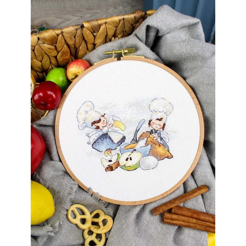 Cross stitch kit "Skilled chefs" SM-982