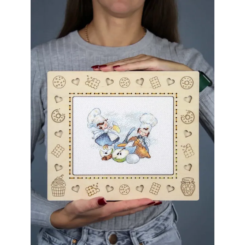 Kryželiu siuvinėjimo rinkinys