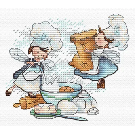 Cross stitch kit "Secret recipe" 10x12 cm SM-981