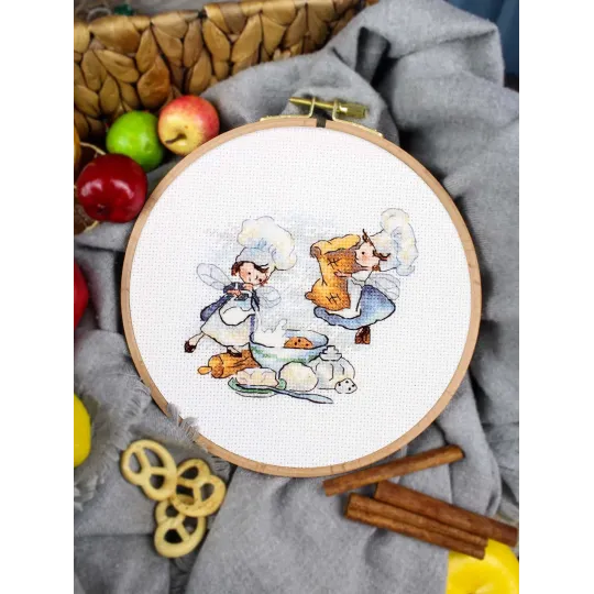 Cross stitch kit "Secret recipe" 10x12 cm SM-981