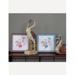 Cross Stitch Kit "Girl Birth Sampler" 20x20 cm SRA1029