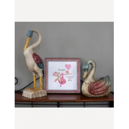 Cross Stitch Kit "Girl Birth Sampler" 20x20 cm SRA1029