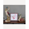 Cross Stitch Kit "Girl Birth Sampler" 20x20 cm SRA1029