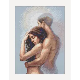 Kreuzstich-Set "Zusammen" 27x40 cm SRA1036