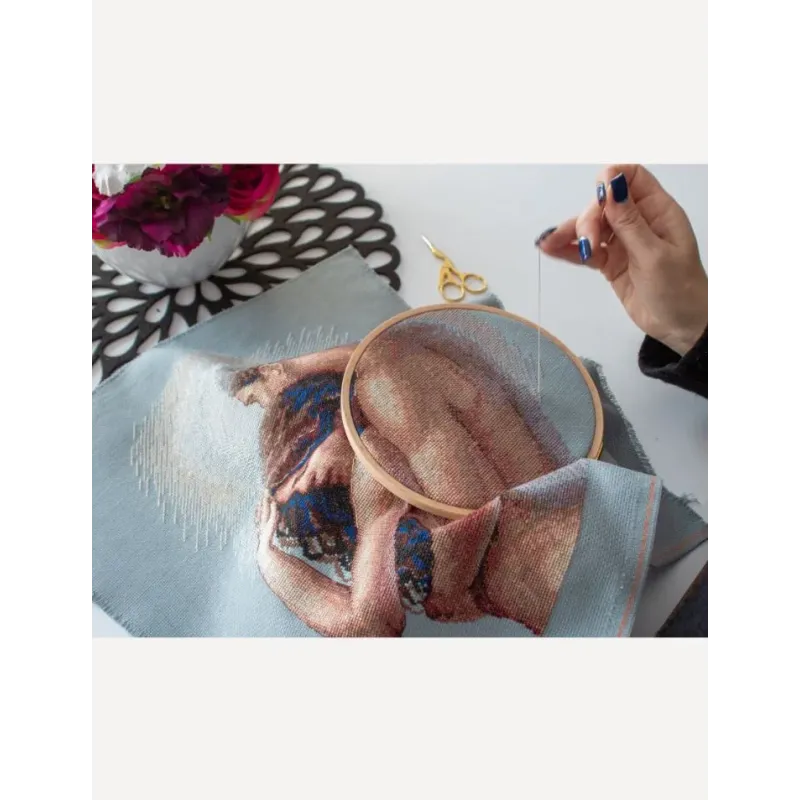 Cross Stitch Kit "Together" 27x40 cm SRA1036