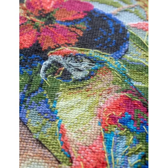 Kreuzstich-Set "Mutter Natur. Tropen" 40x30 cm SRA1027