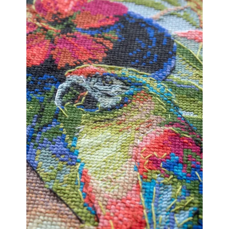 Siuvinėjimo kryželiu rinkinys "Motina Gamta. Tropikai" 40x30 cm SRA1027