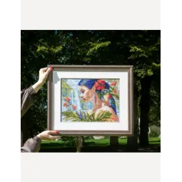 Cross Stitch Kit "Mother Nature. Tropics" 40x30 cm SRA1027