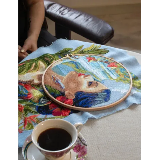 Cross Stitch Kit "Mother Nature. Tropics" 40x30 cm SRA1027