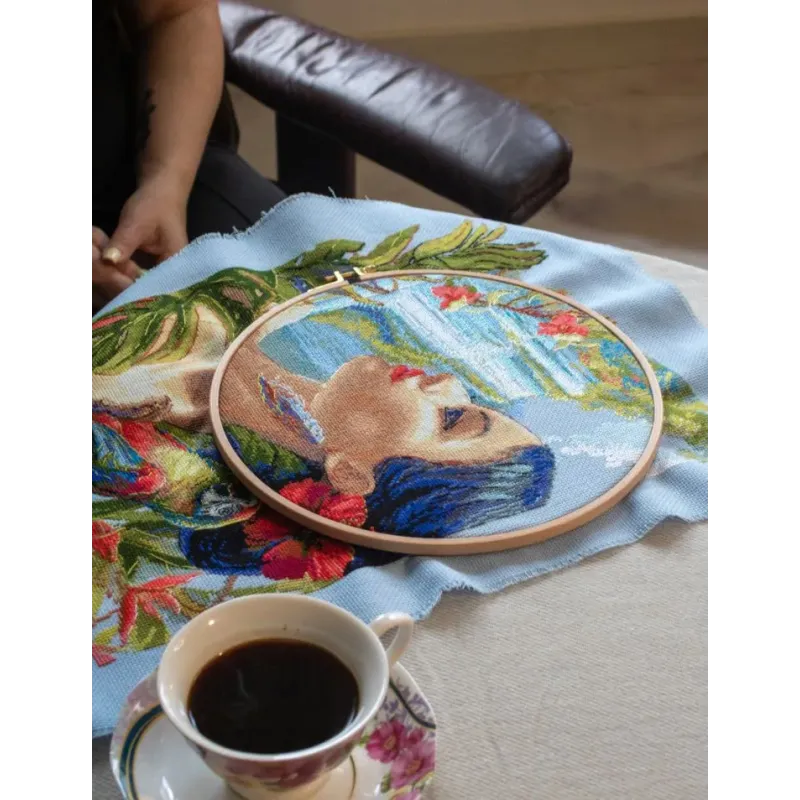 Cross Stitch Kit "Mother Nature. Tropics" 40x30 cm SRA1027