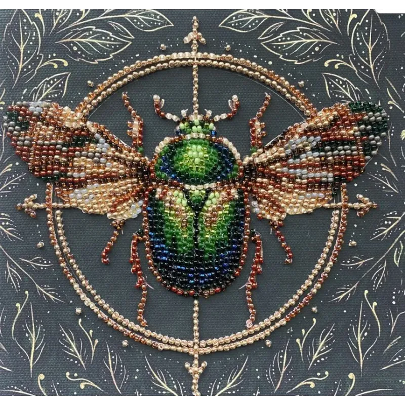 Mini Bead embroidery kit -The Alchemy of Nature AAM-266