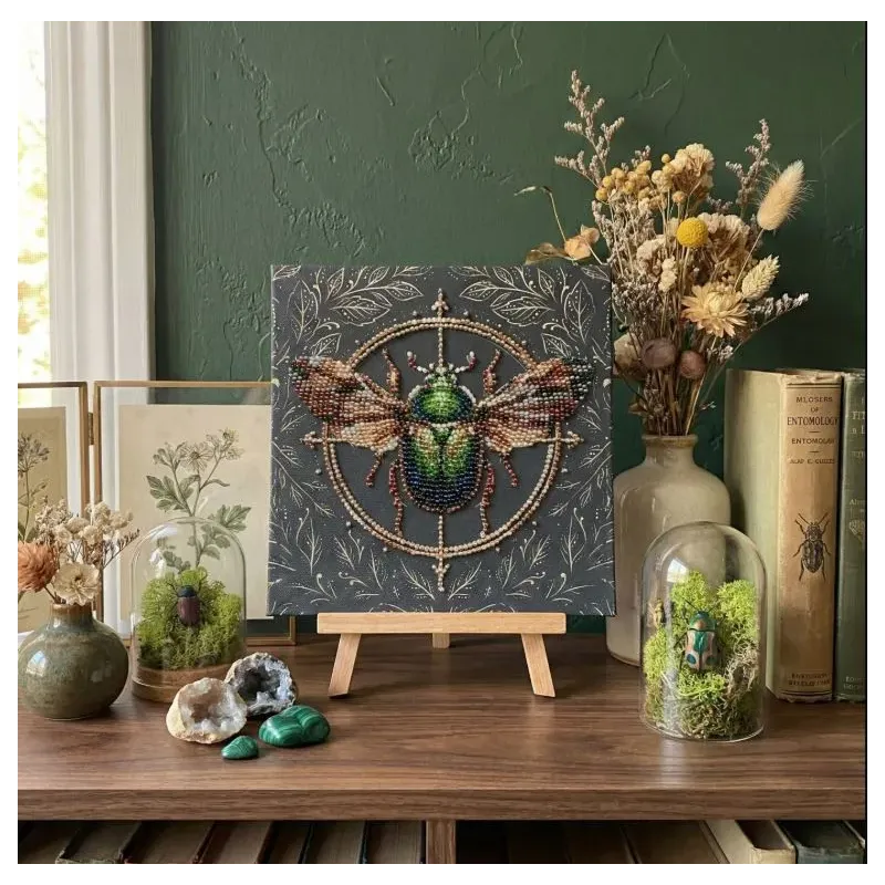 Mini-Perlenstickerei-Set "Die Alchemie der Natur" 15х15 cm AAM-266