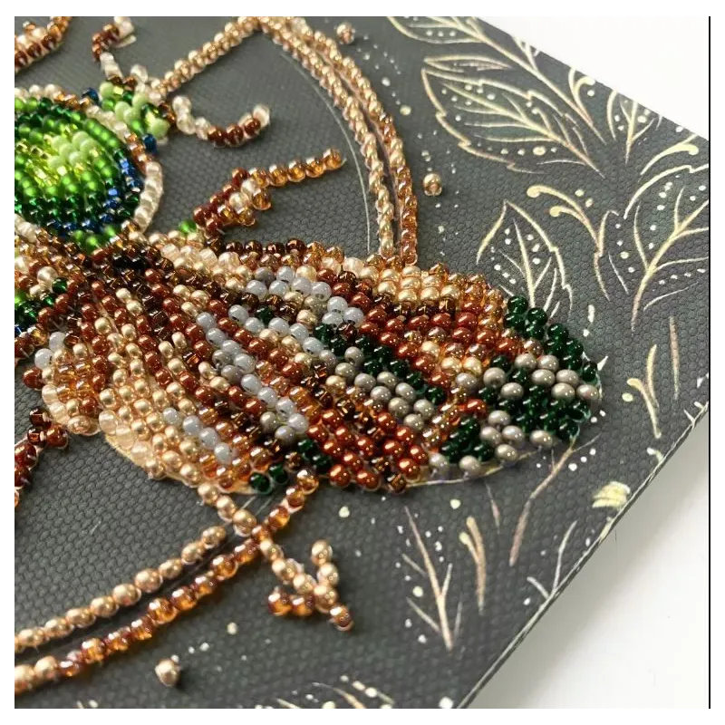 Mini-Perlenstickerei-Set "Die Alchemie der Natur" 15х15 cm AAM-266