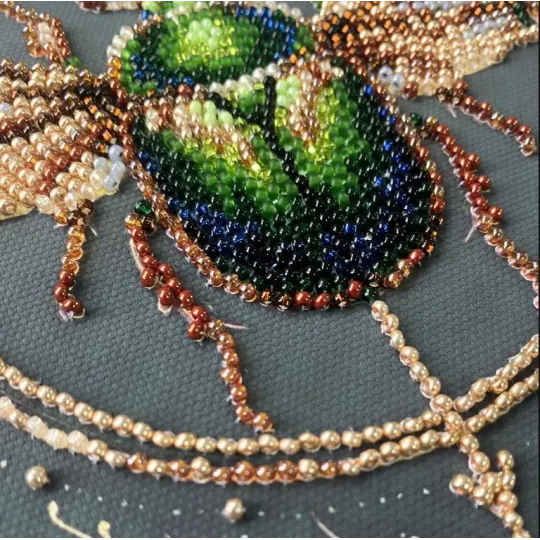 Mini Bead embroidery kit -The Alchemy of Nature AAM-266