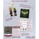 Mini Bead embroidery kit "The Alchemy of Nature" 15х15 cm AAM-266