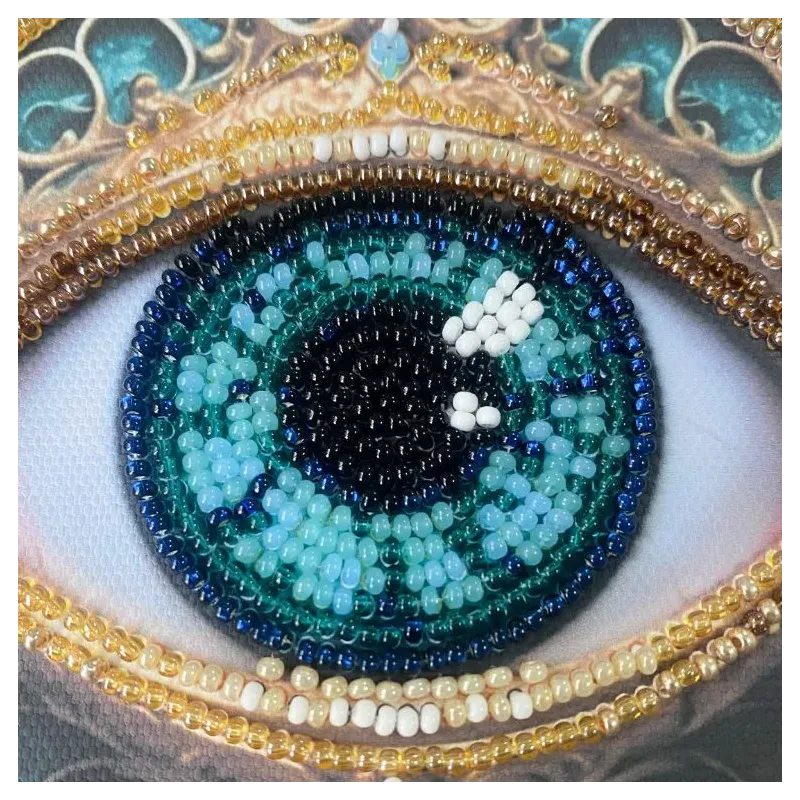 Mini Bead embroidery kit -Gaze Alchemy AAM-265