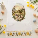Siuvinėjimo kryželiu rinkinys "Rushnyk «Blooming Easter Egg»" 95х33 cm AAHE-005