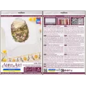 Cross-stitch kits -Rushnyk «Blooming Easter Egg» AAHE-005