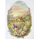 Cross-stitch kits "The Easter Miracle" 17х24 cm AAH-322