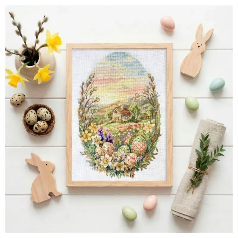 Cross-stitch kits "The Easter Miracle" 17х24 cm AAH-322
