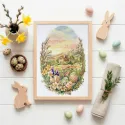 Cross-stitch kits "The Easter Miracle" 17х24 cm AAH-322