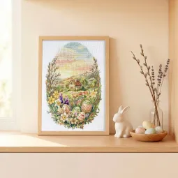 Cross-stitch kits "The Easter Miracle" 17х24 cm AAH-322