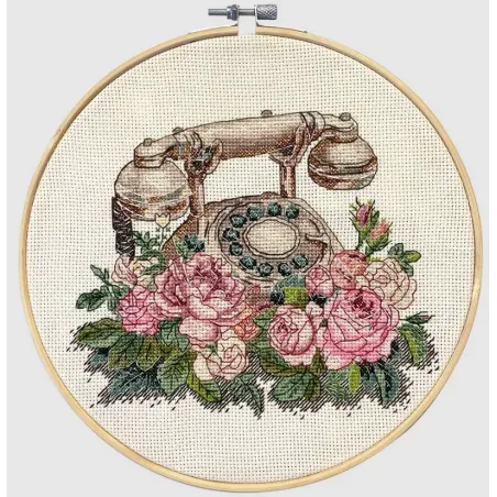 Cross-stitch kit "Waiting for Your Call" 20х16 cm AAH-312