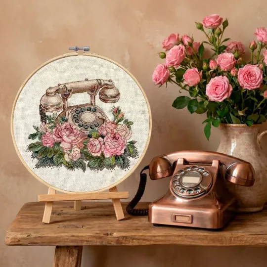 Cross-stitch kit "Waiting for Your Call" 20х16 cm AAH-312