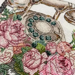 Siuvinėjimo kryželiu rinkinys "Laukia jūsų skambučio" 20x16 cm AAH-312