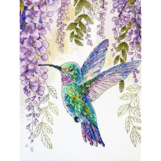 Kreuzstich-Set "Flug des Kolibris" 25x30 cm AAH-310