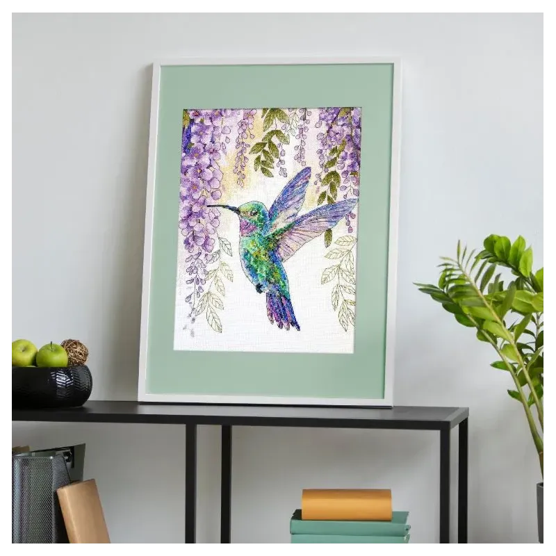 Kreuzstich-Set "Flug des Kolibris" 25x30 cm AAH-310
