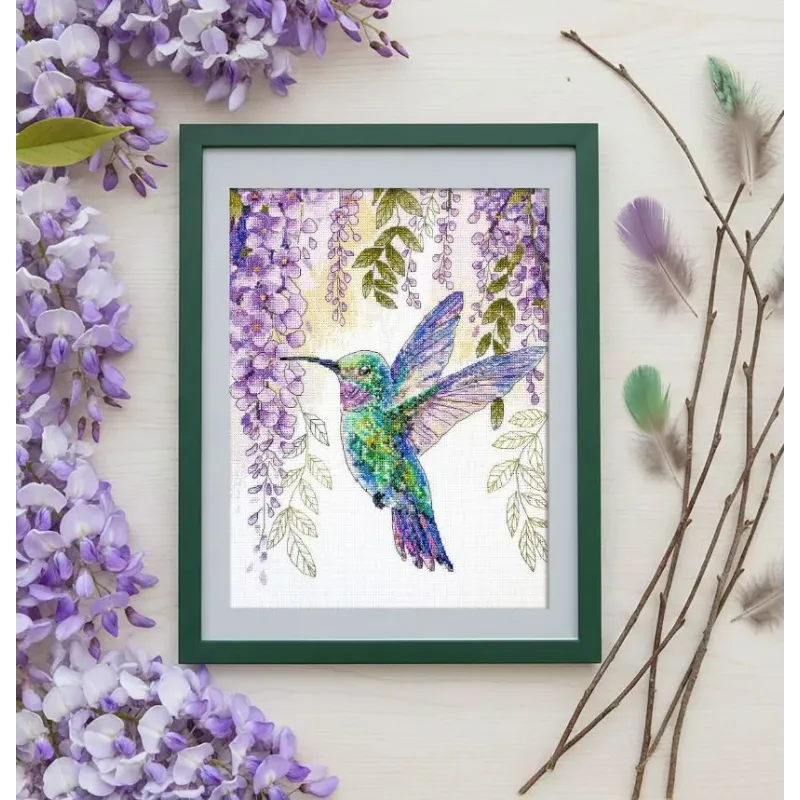 Cross-stitch kits -The flight of the hummingbird AAH-310