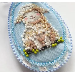 Dekoravimo rinkinys "Velykų Kompanija" 15x5 cm AABT-061