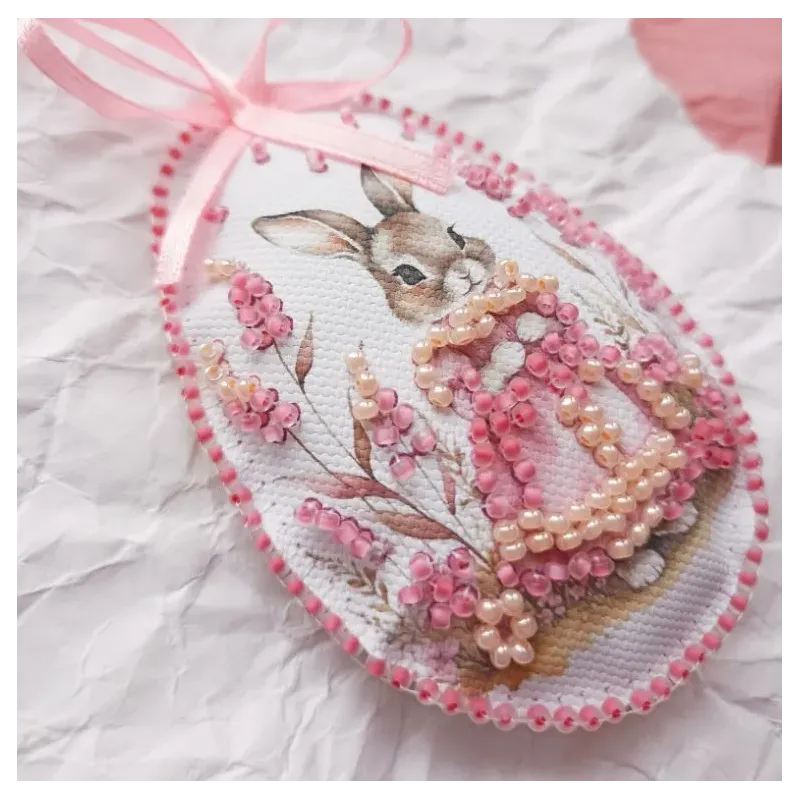 Dekorationsset "Osterhase" 15x5 cm AABT-060